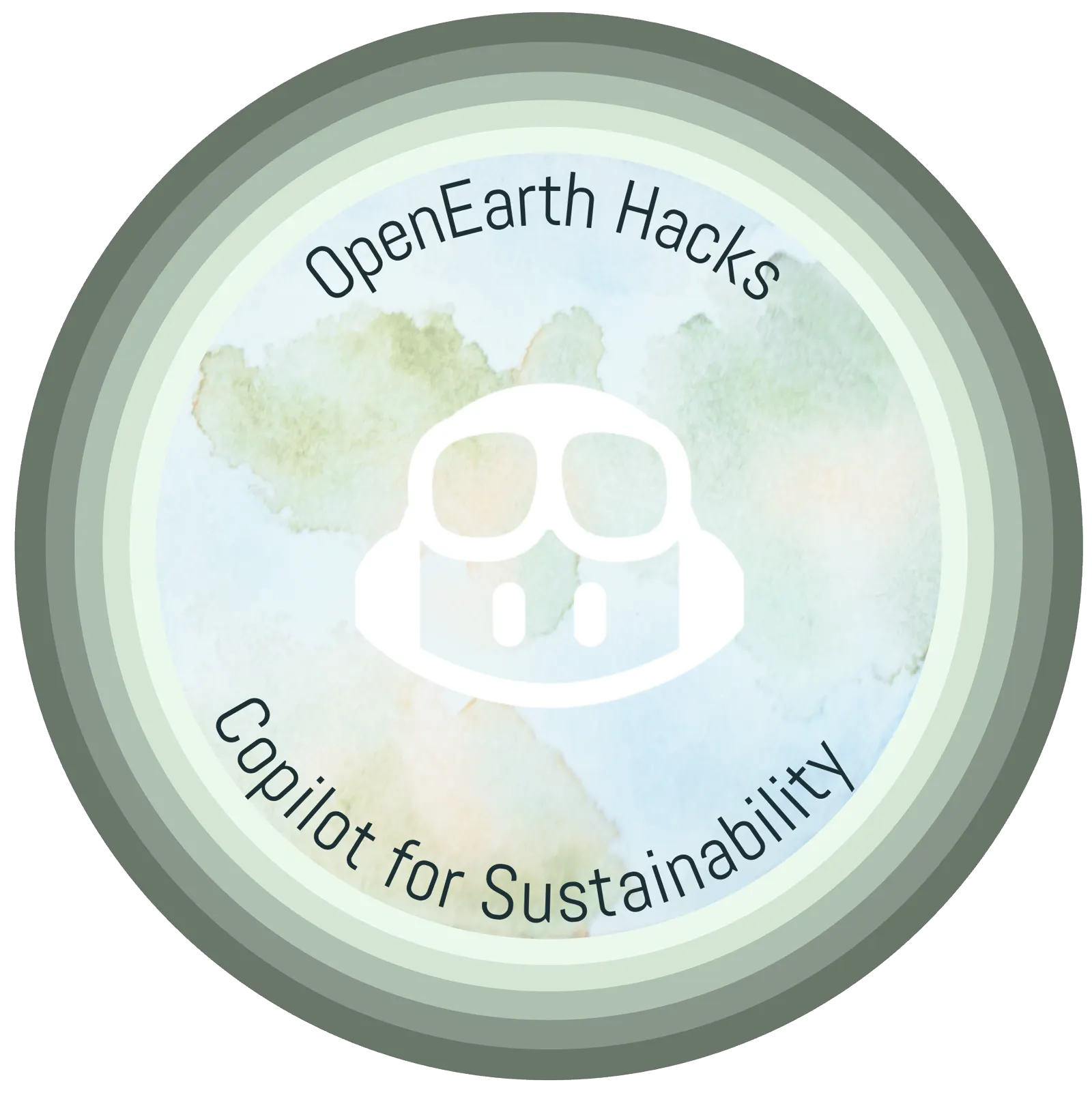 OpenEarth Hacks Copilot for Sustainability badge