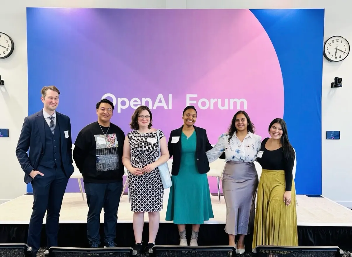 ProgramEarth team at the OpenAI Forum